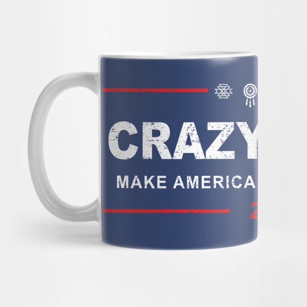 Crazy Horse 2020 / Make America Indigenous Again (worn) [Roufxis] by Roufxis